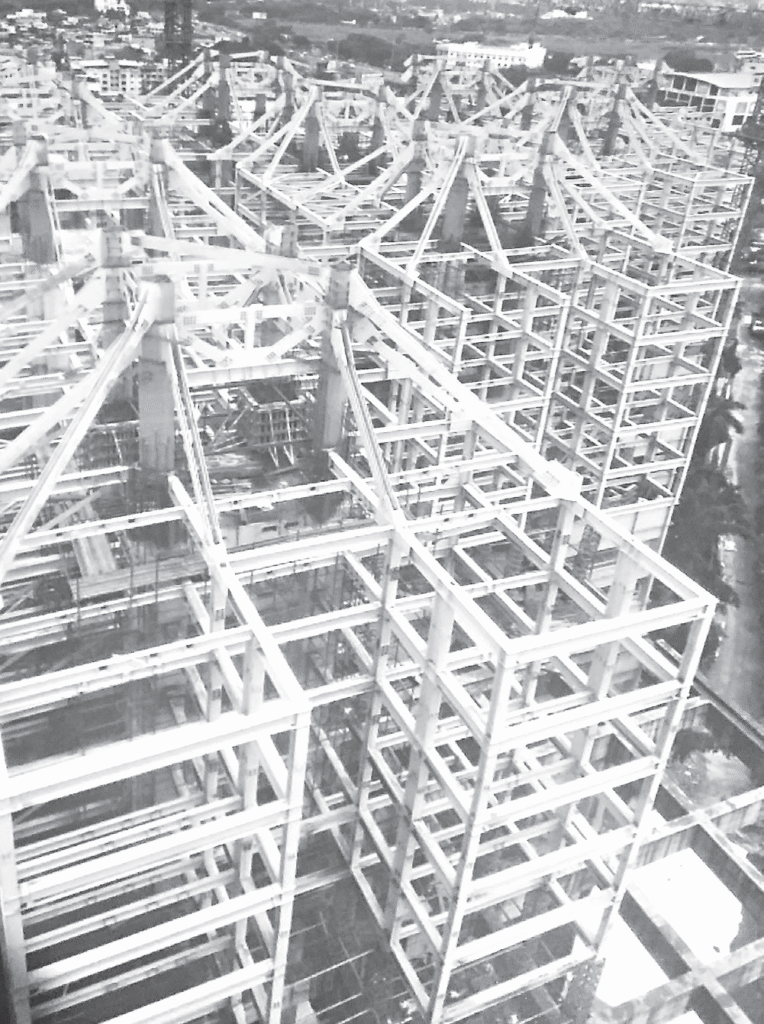 Structure & Erection of DY Patil Nerul, Mumbai